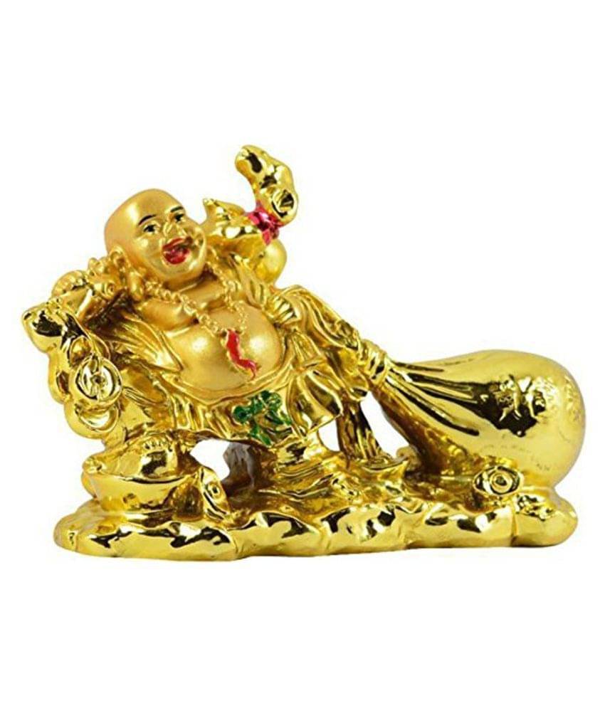    			Red Ballons Polyresin Laughing buddha