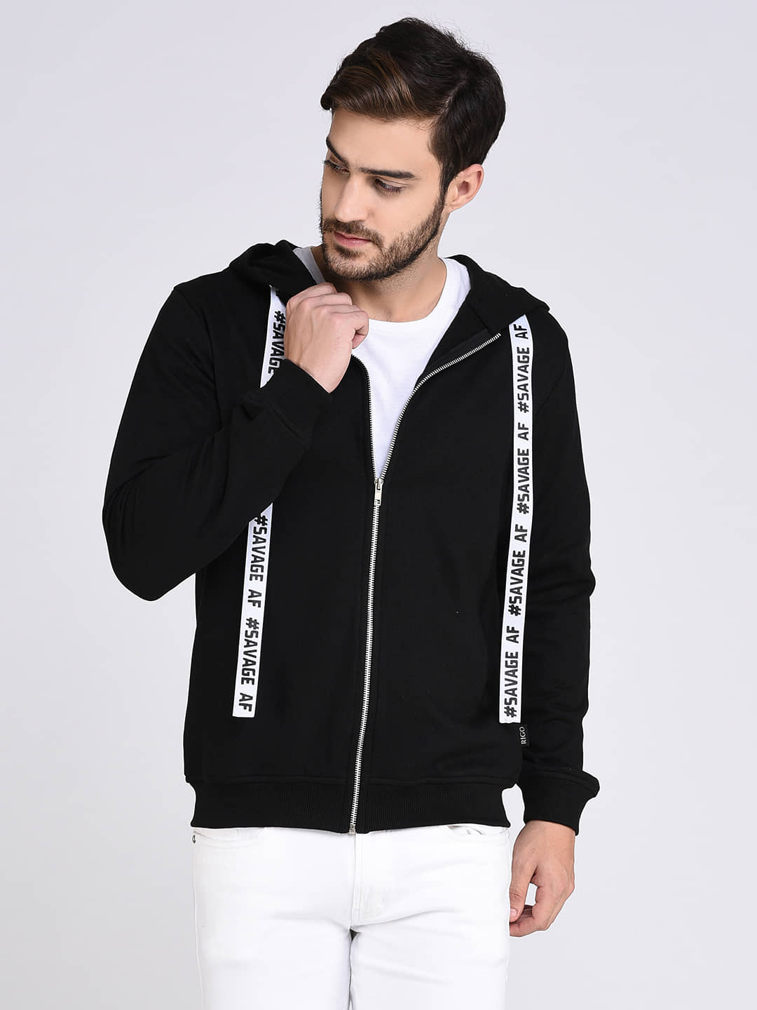 Rigo Black Sweatshirt Pack of 1