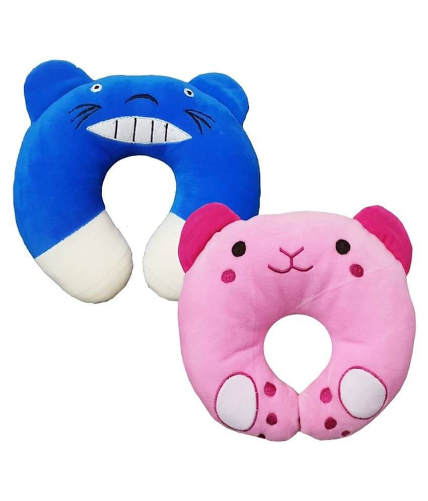     			Brandonn Multi-Colour Polyester Fibre U shape Baby Pillow