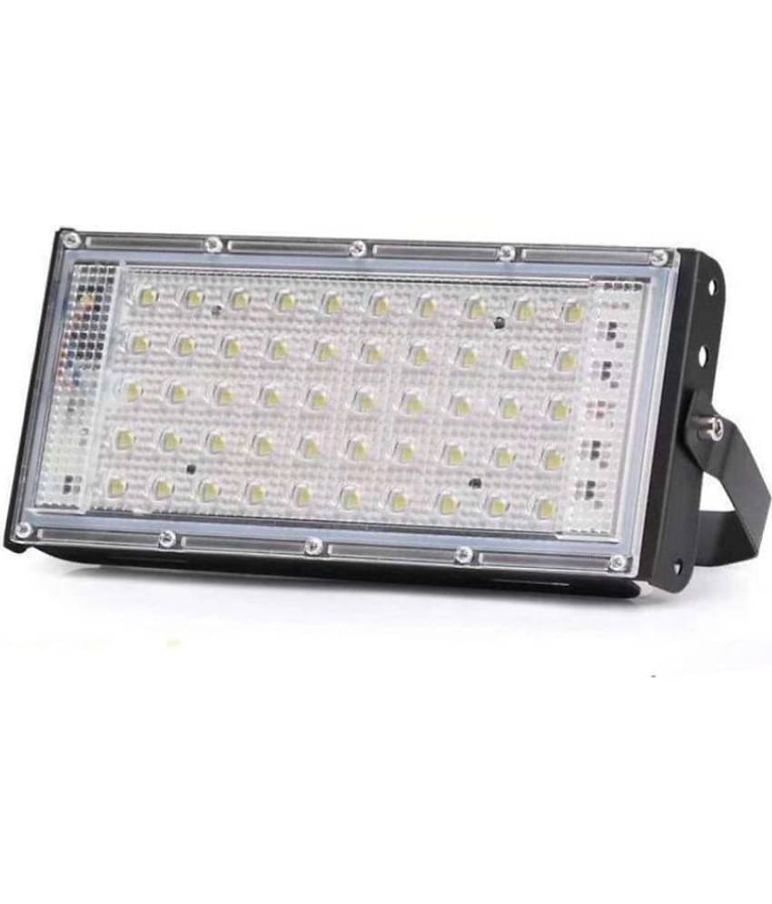Indo home 50 Watts IP 65 Flood Light Cool Day Light - Pack of 1