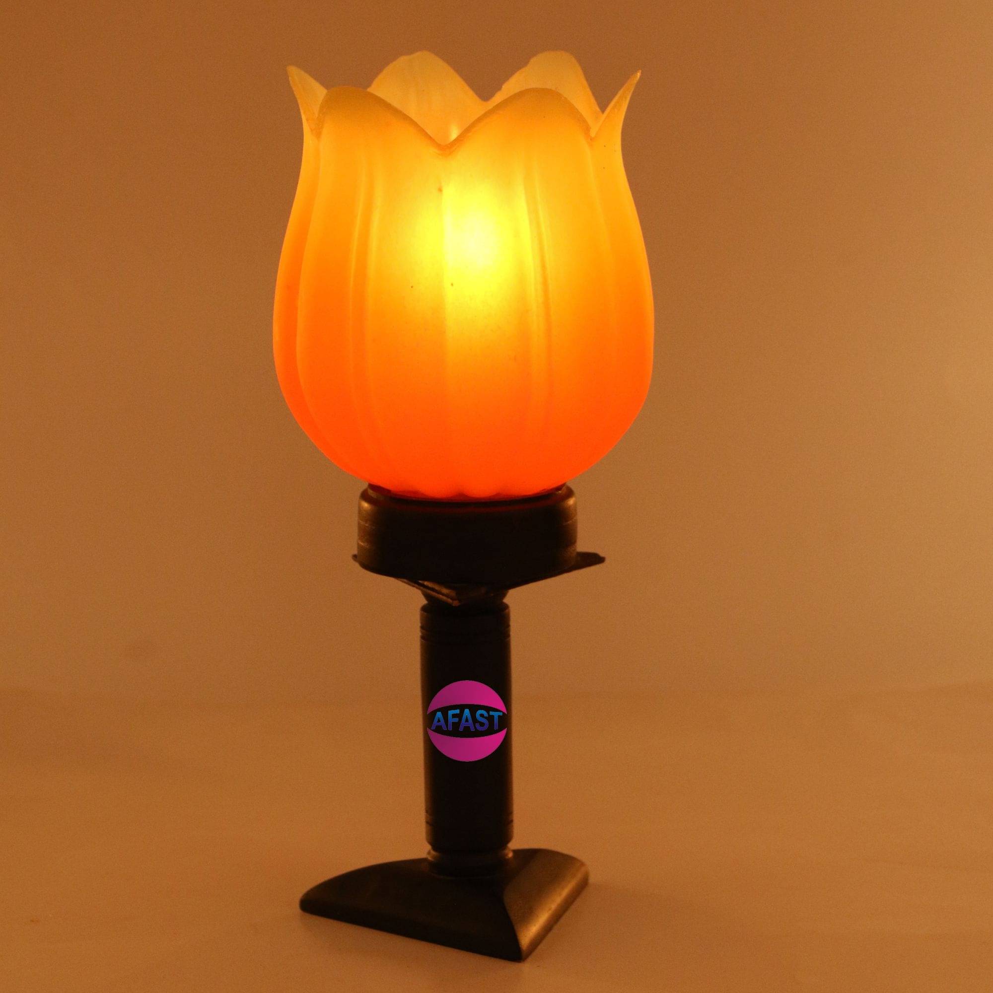     			AFAST Orange LED Tea Light - Pack of 1