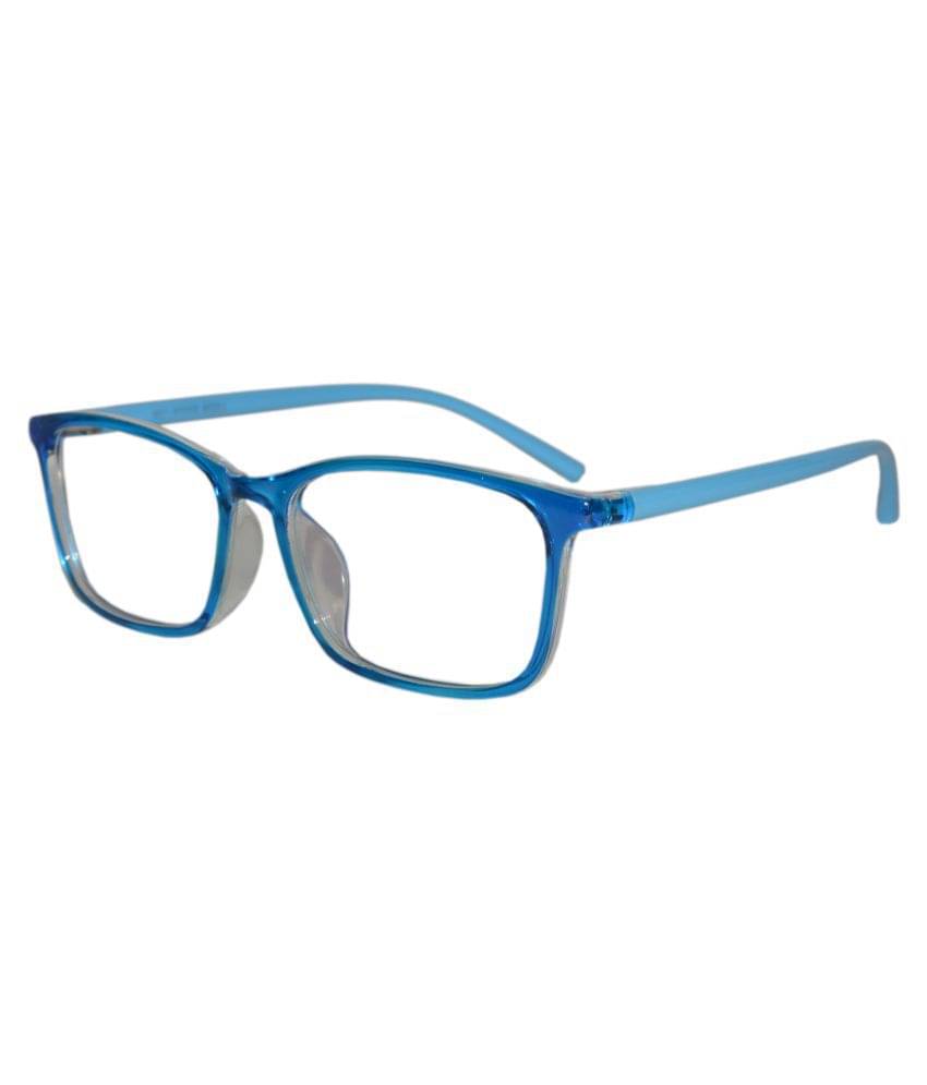 Peter Jones Blue Rectangle Spectacle Frame 3226BL Peter Jones Blue Rectangle Spectacle Frame 3226BL