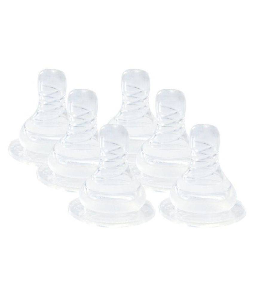     			Mee Mee Fast Flow nipple Silicone Nipple ( 3 pcs )