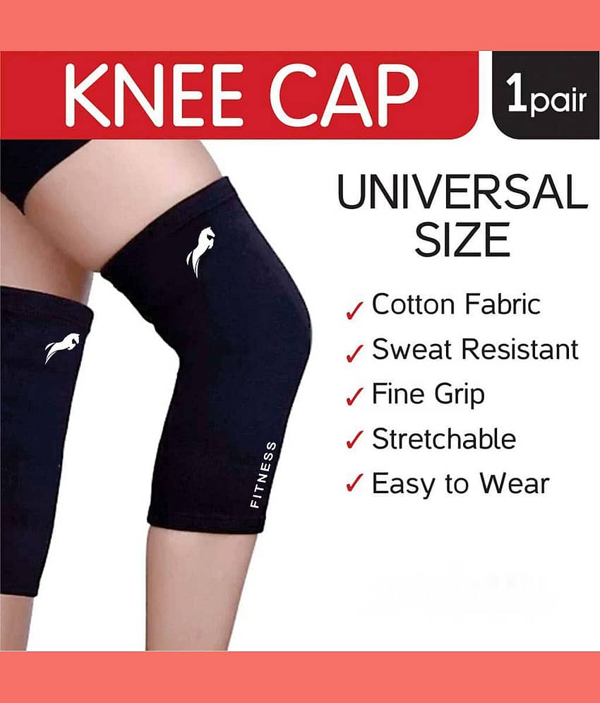 Just rider Compression Knee Cap Brace Sleeve Support Cotton - Sports and Fitness Equipment | Buy online on ZillyBuy