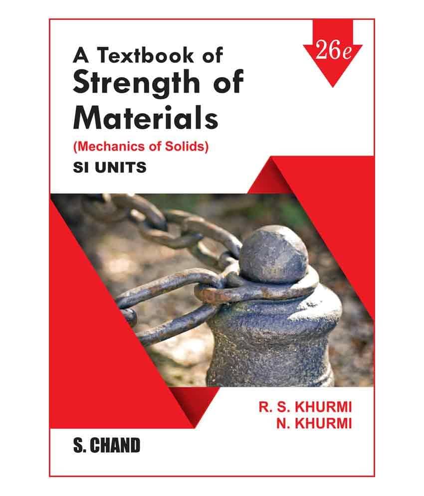 Textbook Of Strength Of Materials, 26Th Edition Textbook Of Strength Of Materials, 26Th Edition