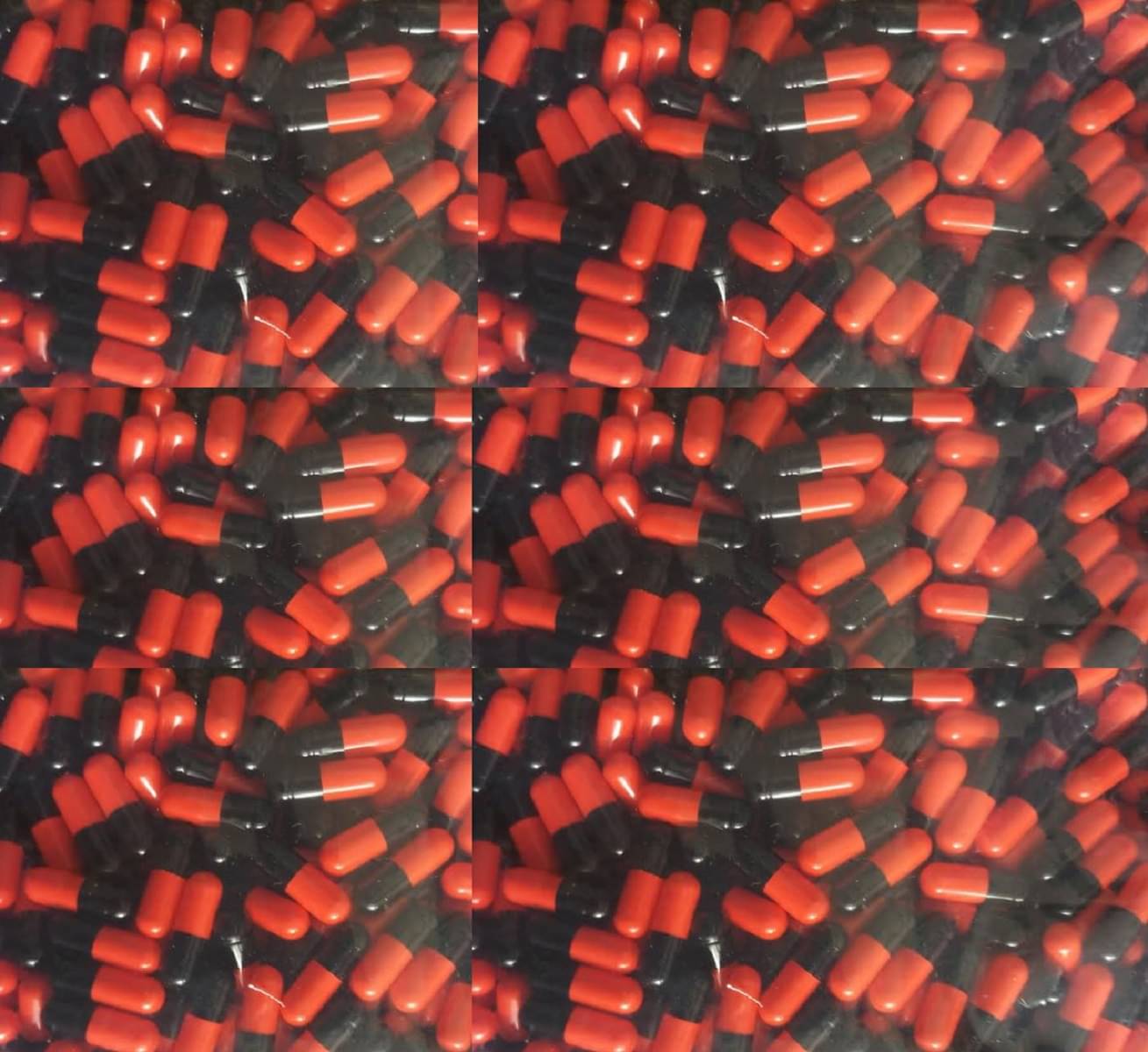     			BioMed Empty Gelatin Capsules 2 Red/Black 1000 Capsule 1000 no.s
