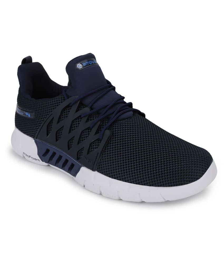 Campus - Black Men's Sports Running Shoes - Sports Shoes | Buy online on ZillyBuy