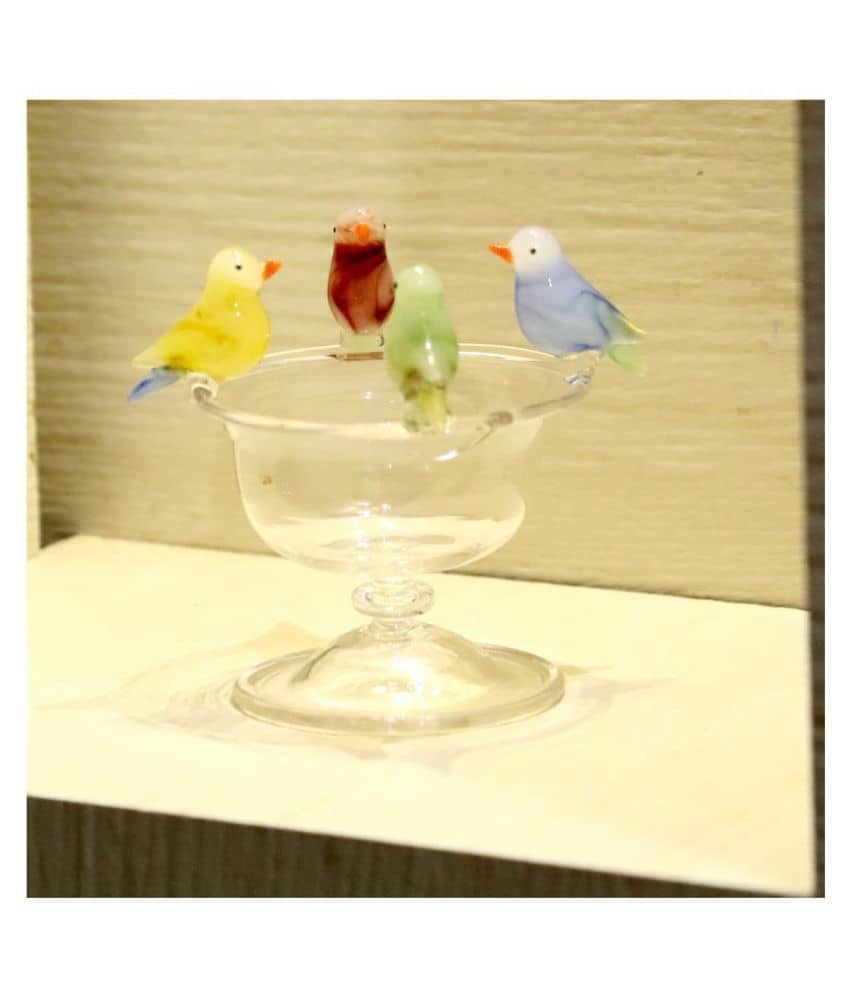 AFAST Multicolour Glass Handicraft Showpiece - Pack of 1