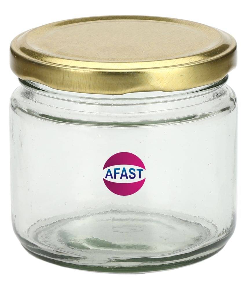     			Somil Glass Container, Transparent, Pack Of 1, 300 ml
