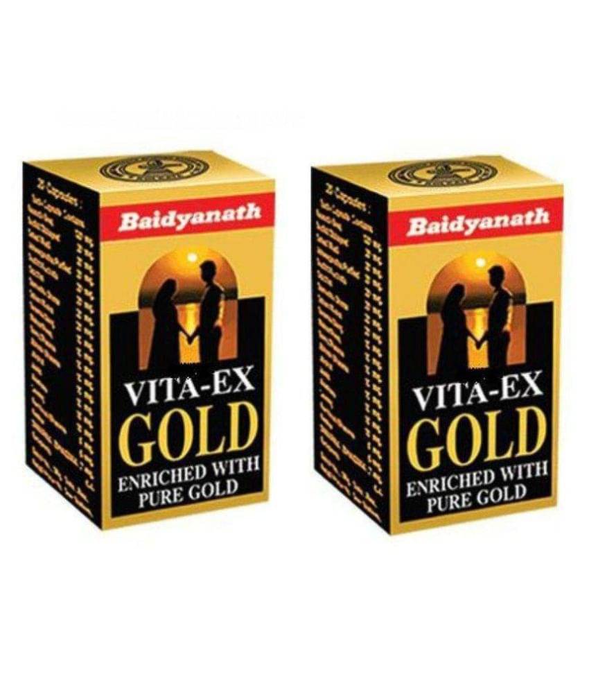     			Cackle'S Baidyanath Vita Ex Gold (20X2=40) Capsule 40 No.S