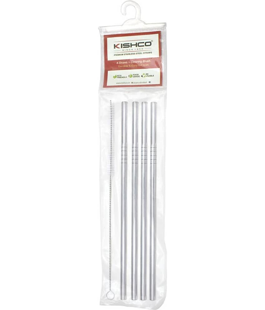 Kishco Stainless Steel Straws - Cookware | Buy online on ZillyBuy
