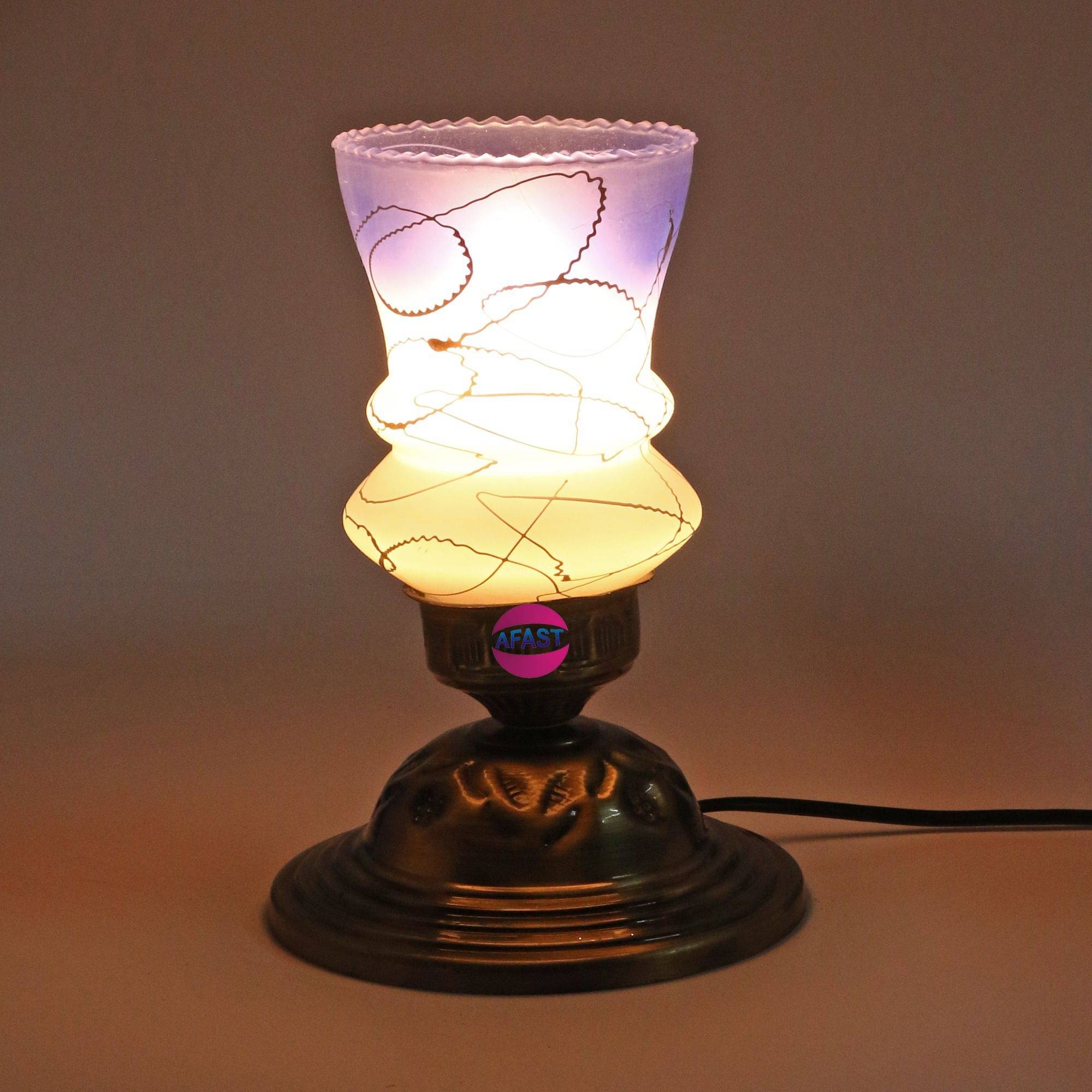     			AFAST Glass Table Lamp - Pack of 1