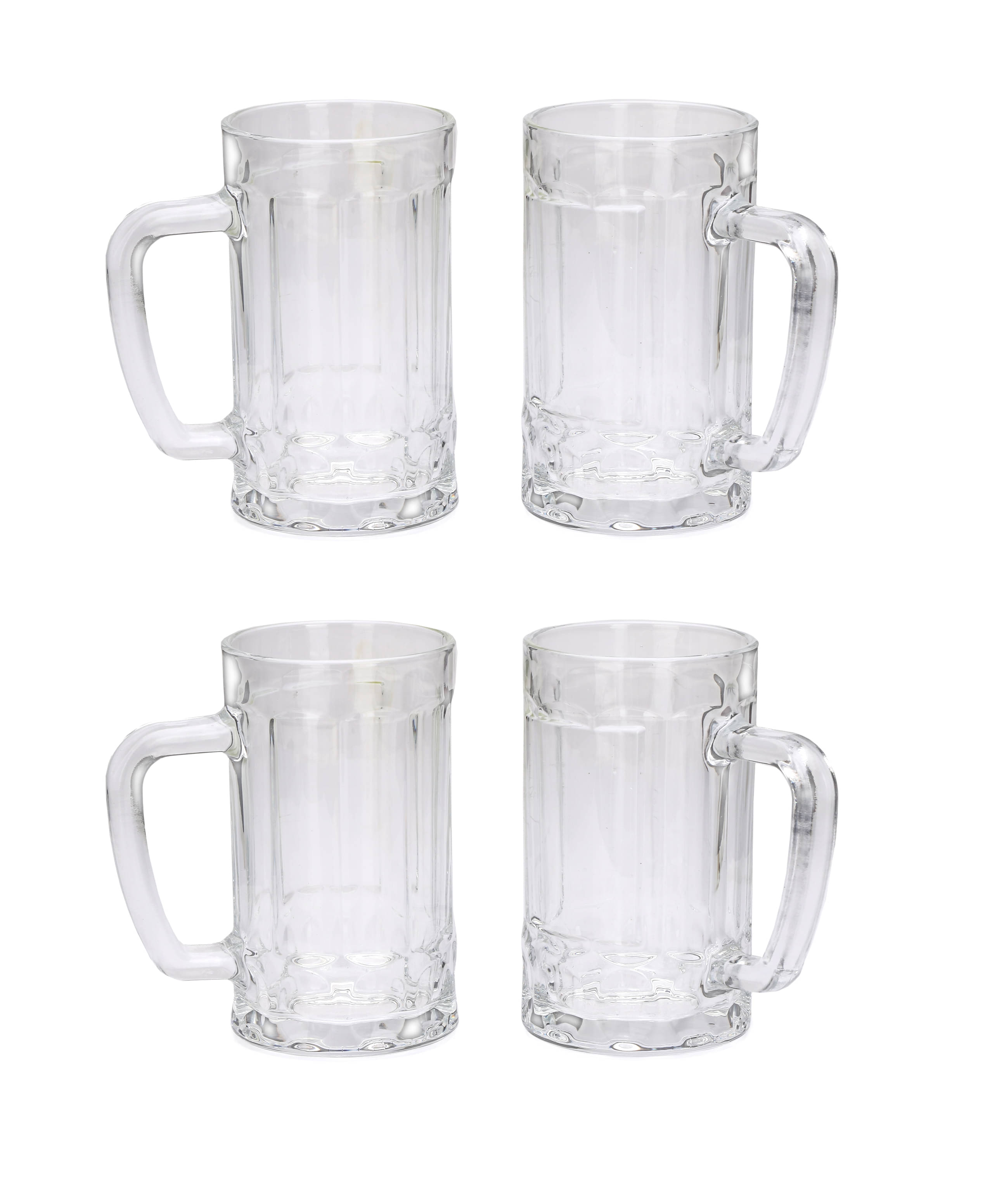     			Somil Beer Mug Glasses Set,  400 ML - (Pack Of 4)