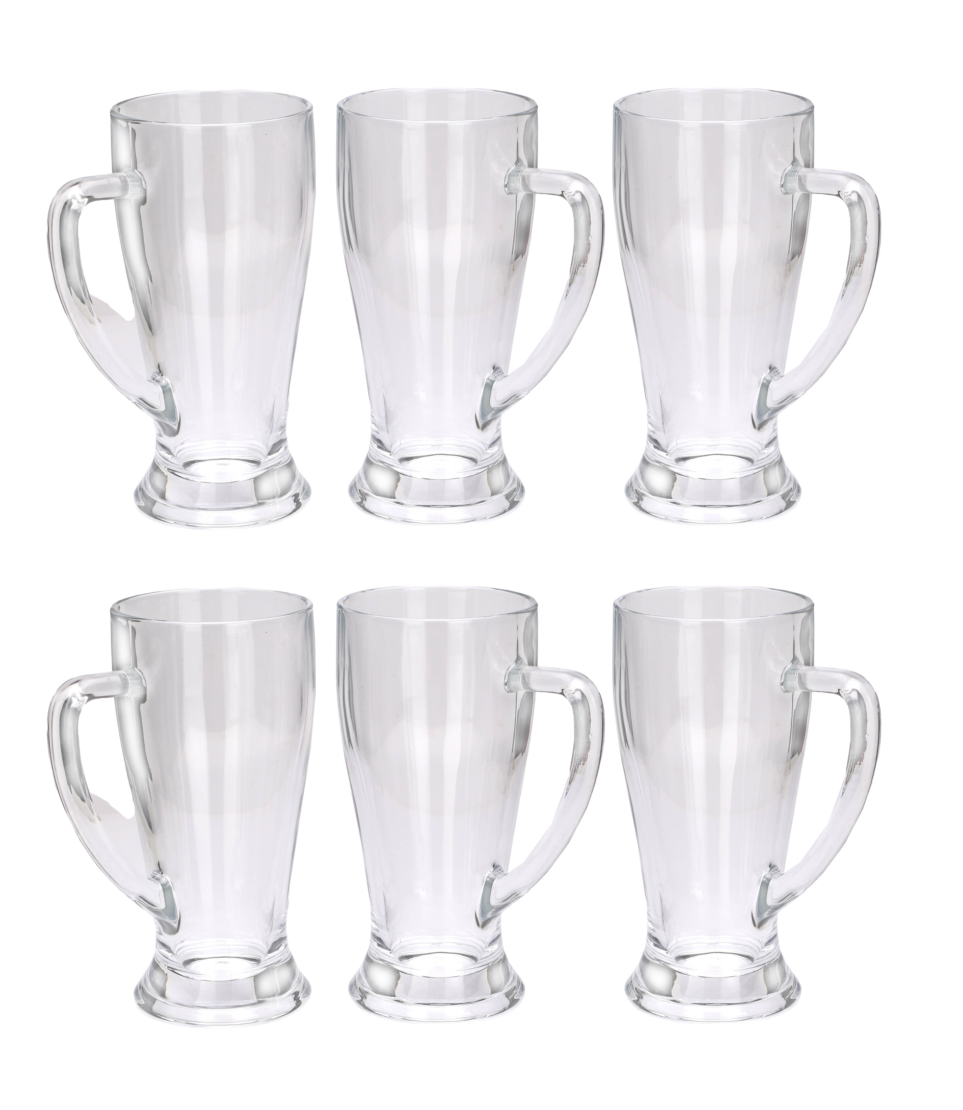     			Somil Beer Mug Glasses Set,  250 ML - (Pack Of 6)