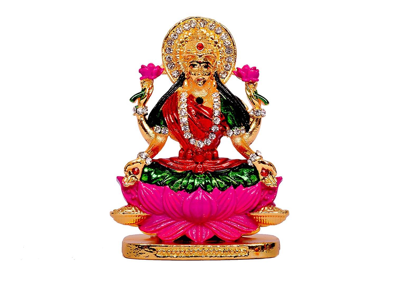     			RUDRA DIVINE Laxmi Brass Idol
