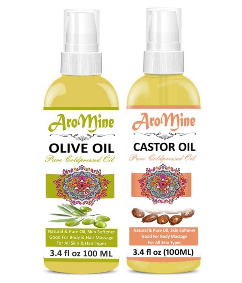     			Aromine - Hair Growth Castor Oil 100 ml ( Pack of 2 )