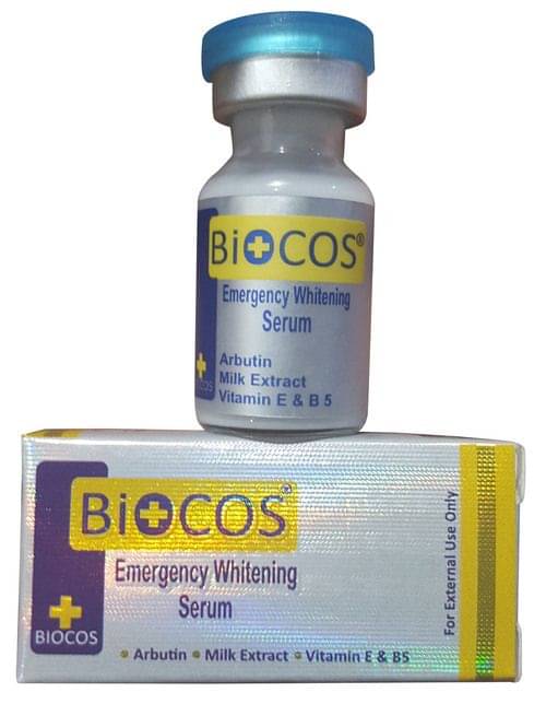 Radiant Glow in a Bottle: Beauty World Biocos Emergency Whitening Serum