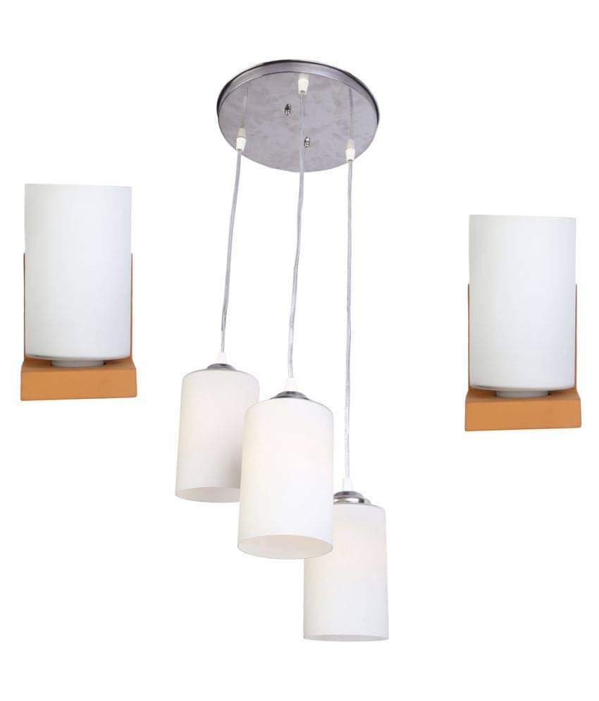 AFAST Glass Hanging Light White - Pack of 3 AFAST Glass Hanging Light White - Pack of 3