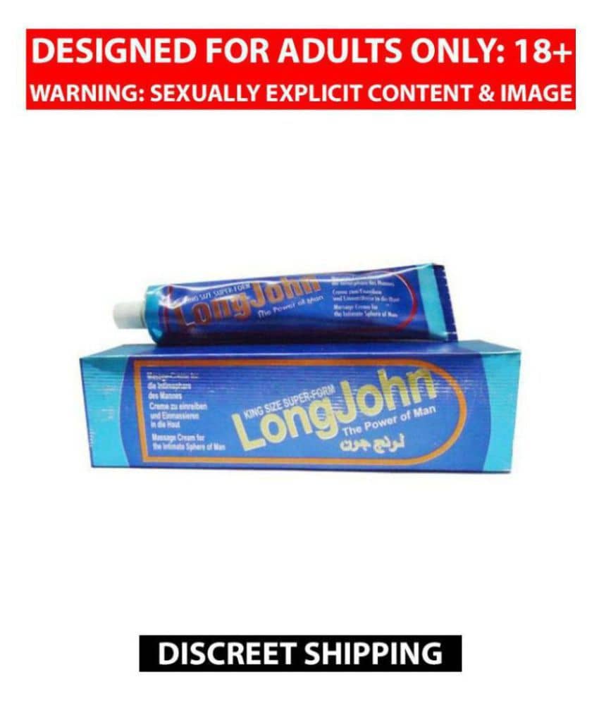 Long John King Size Super Foam Penis Enlargment Cream