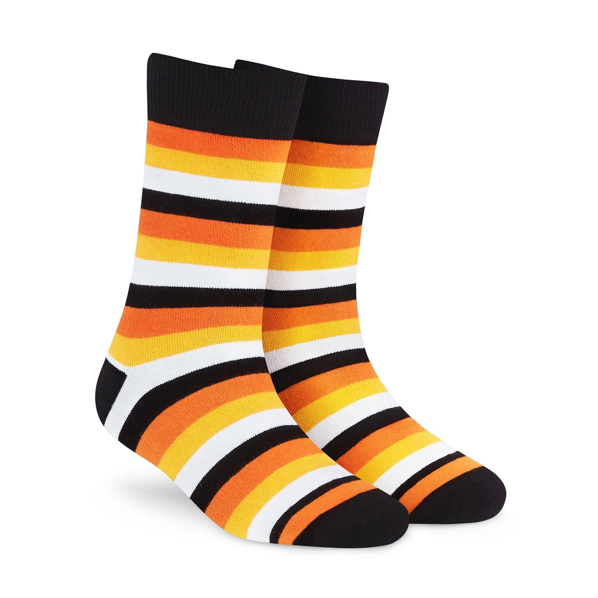     			Dynamocks Multi Casual Full Length Socks Pack of 1