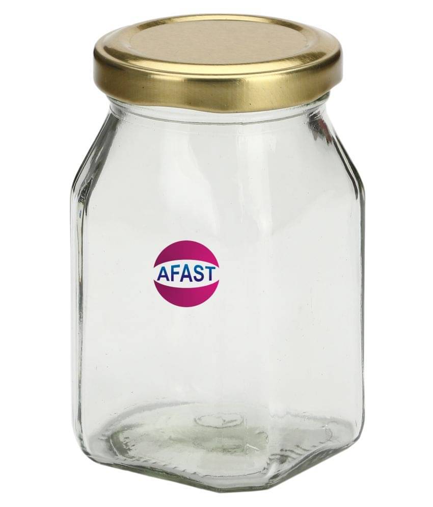     			Somil Glass Container, Transparent, Pack Of 1, 300 ml