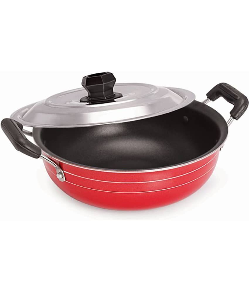 Dynore Non stick Deep Kadai Non-Stick Deep Kadhai 2000 mL - Cookware | Buy online on ZillyBuy