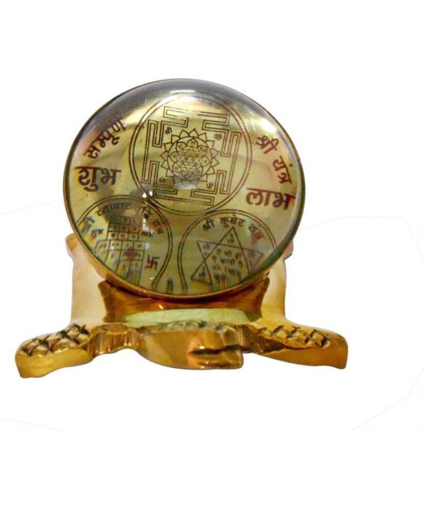 RAHUL NAVI COLLECTION Fang Shui Sampuran Shree Yantra On Tortoise RAHUL NAVI COLLECTION Fang Shui Sampuran Shree Yantra On Tortoise