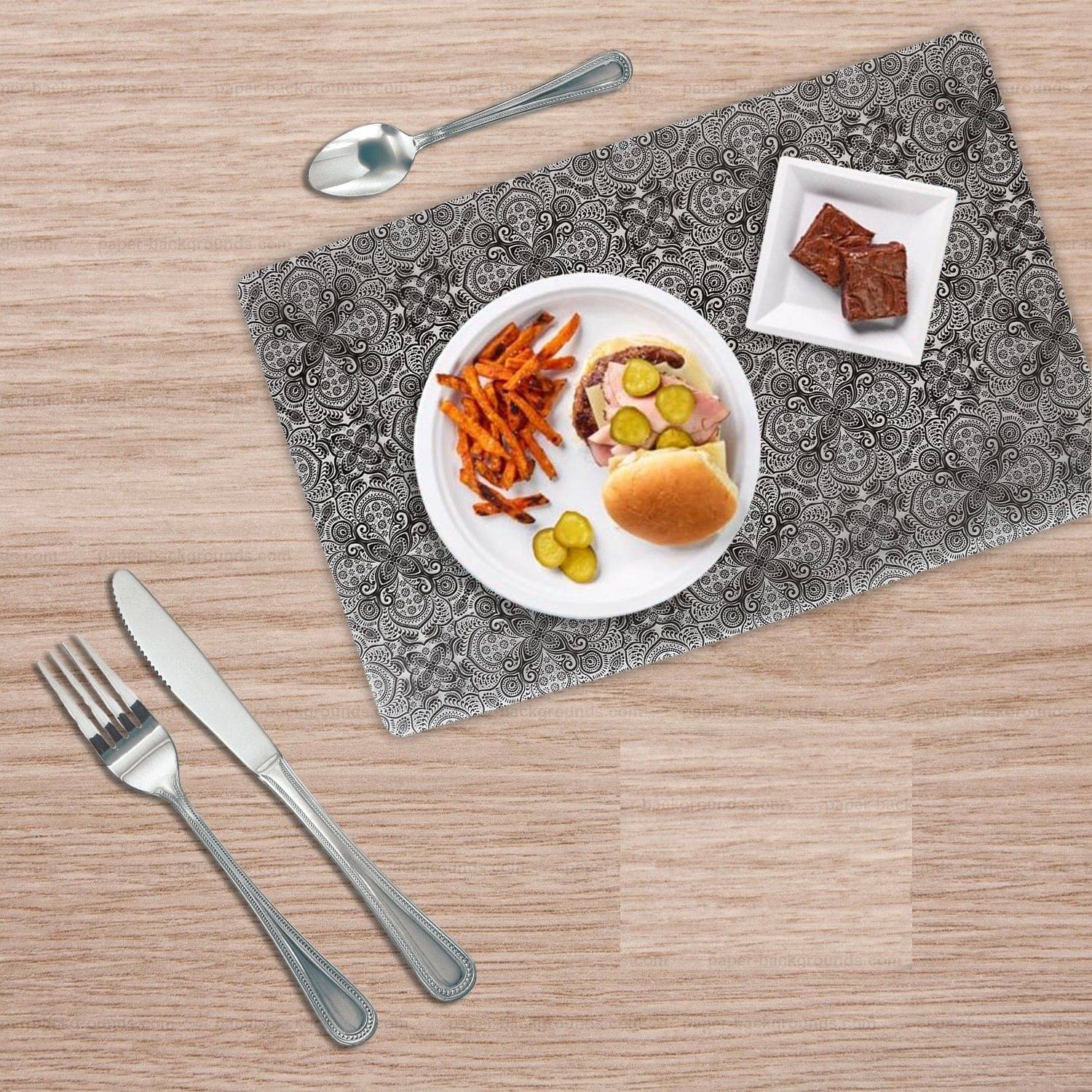E-Retailer Set of 6 PVC Table Mats E-Retailer Set of 6 PVC Table Mats