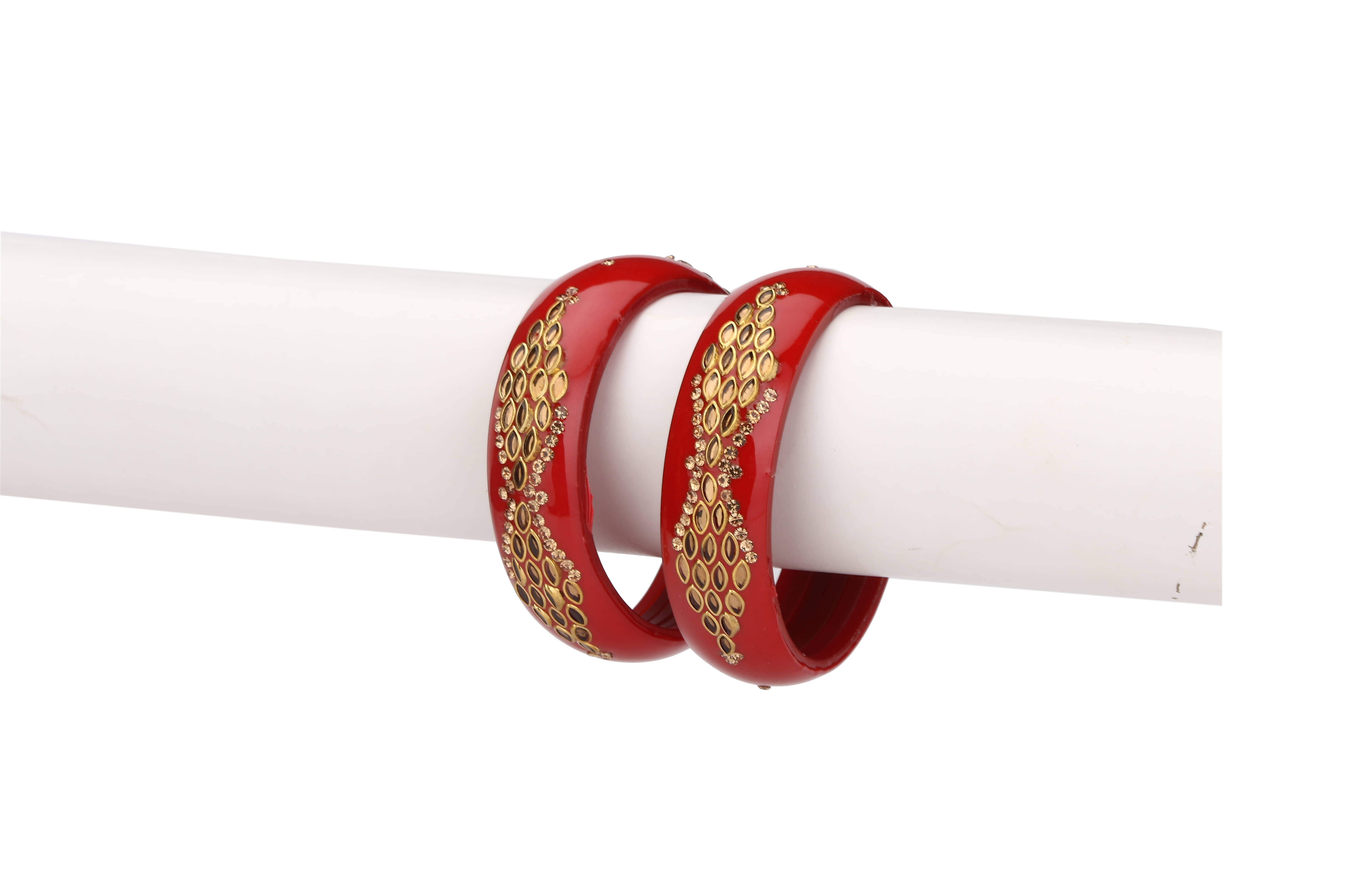 AFAST - Red Bangle Set (Pack of 1) - Bangles & Bracelets | Buy online on ZillyBuy