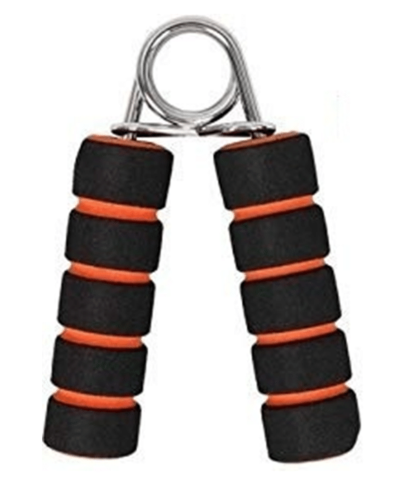 Liboni Double Colour Foam Orange Hand Grip and Fitness Grip Liboni Double Colour Foam Orange Hand Grip and Fitness Grip