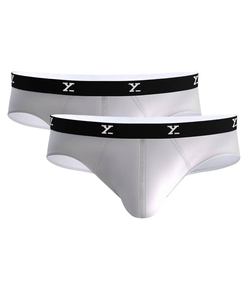 XYXX Pack of 2 Modal Trunks For Men's ( White )