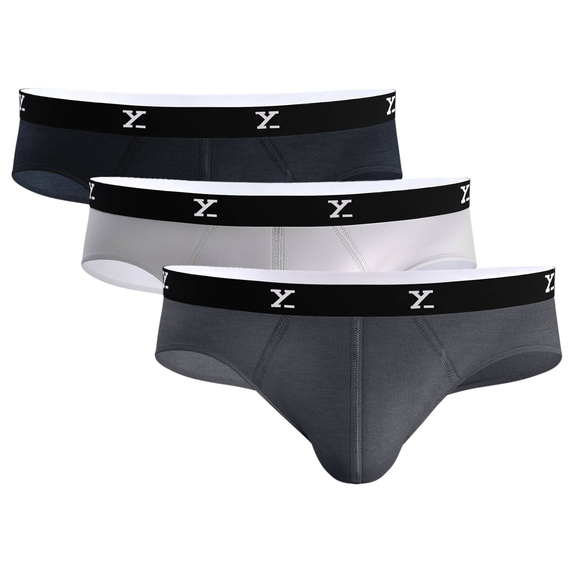 XYXX Pack of 3 Modal Briefs For Men's ( Multi ) XYXX Pack of 3 Modal Briefs For Men's ( Multi )
