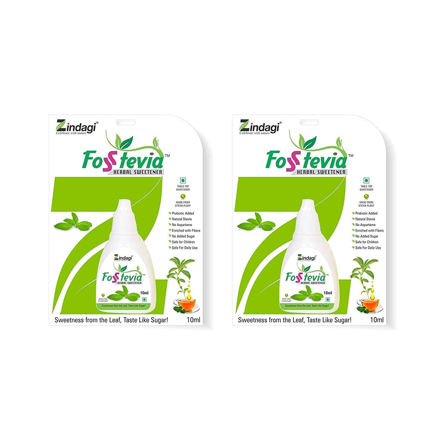    			Zindagi Sugar Substitute Sprinkler 20 mL Pack of 2