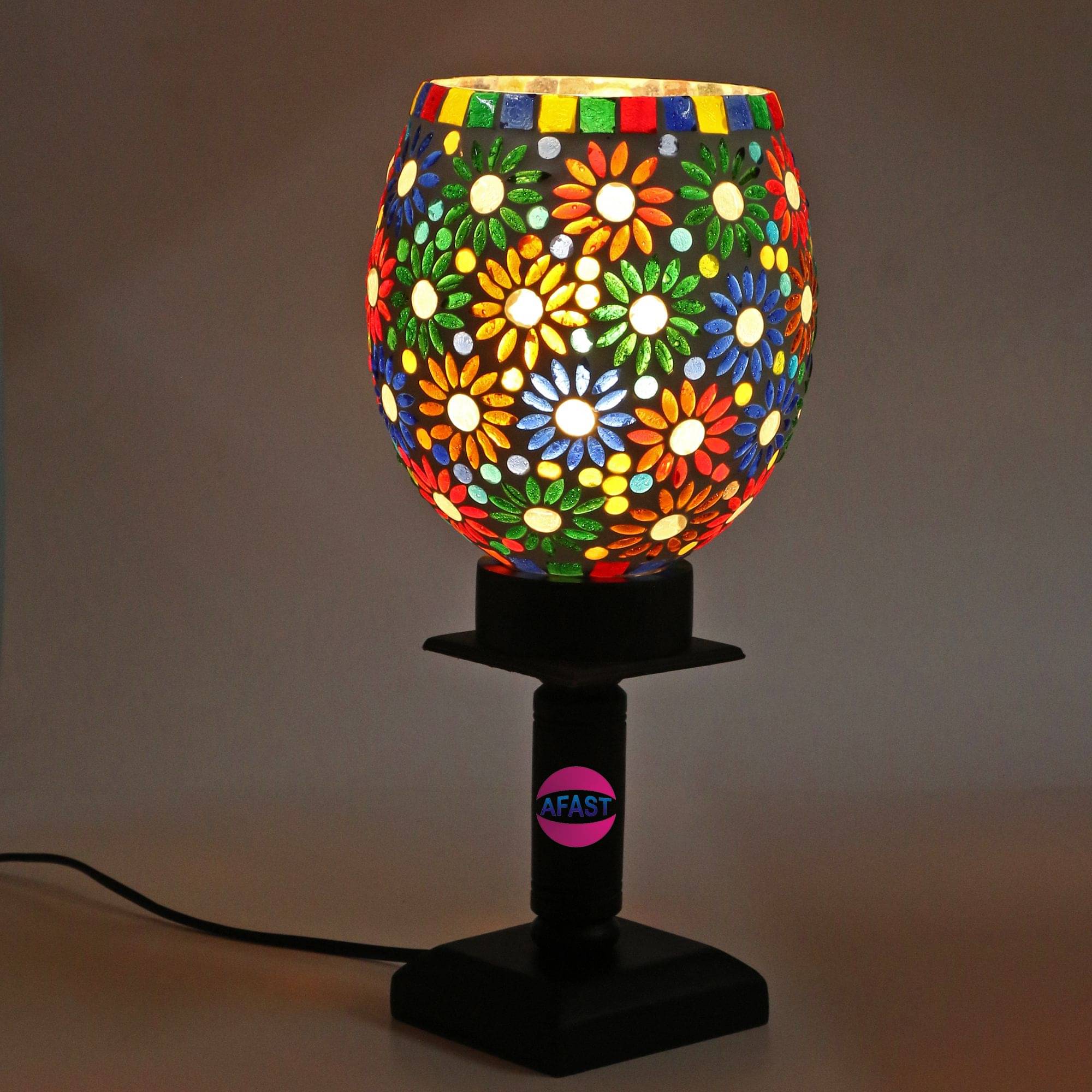     			AFAST Glass Table Lamp - Pack of 1