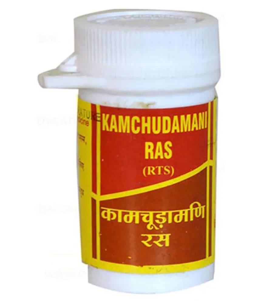 Vyas Kamchudamani Ras Pills 1gm (Pack of 3) Vyas Kamchudamani Ras Pills 1gm (Pack of 3)