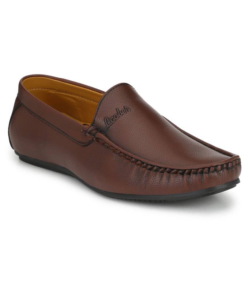 Fashion Victim Tan Loafers - Formal Shoes | Buy online on ZillyBuy