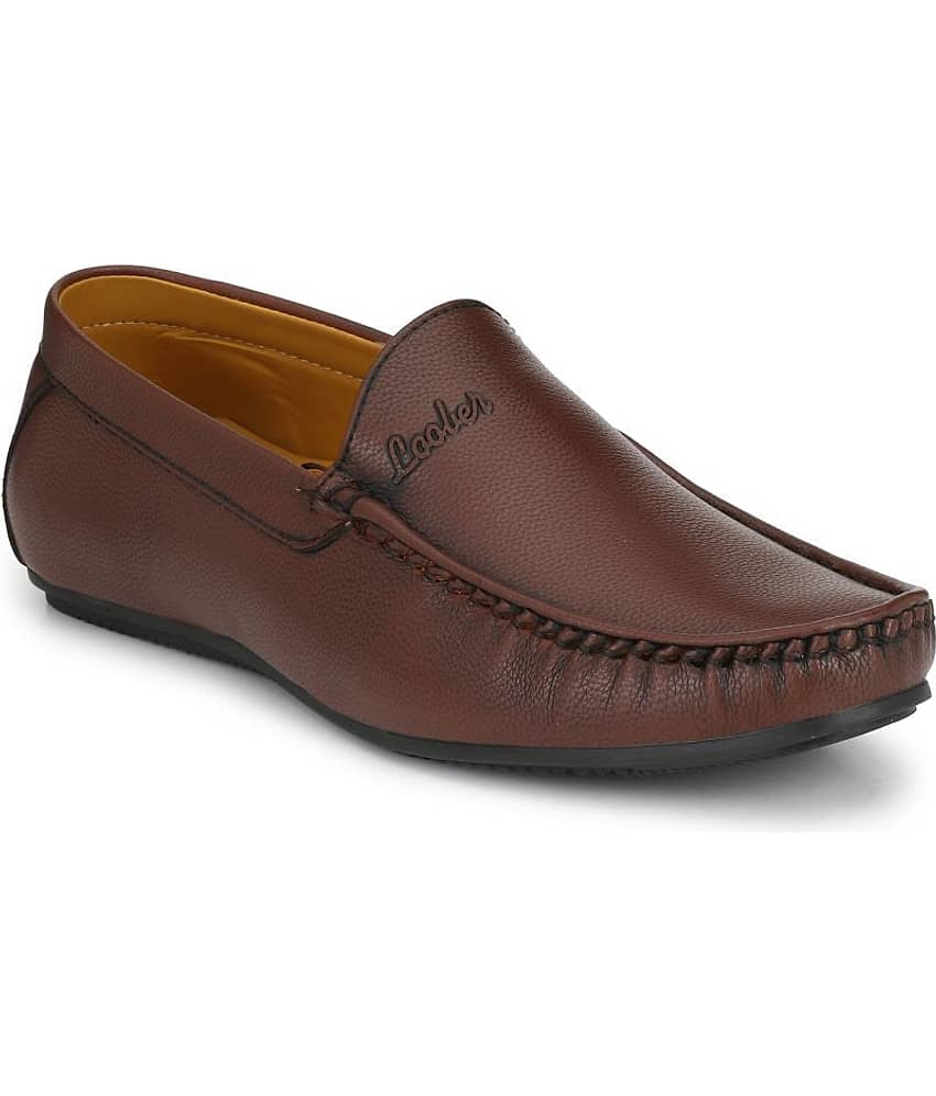 Fashion Victim Tan Loafers - Formal Shoes | Buy online on ZillyBuy