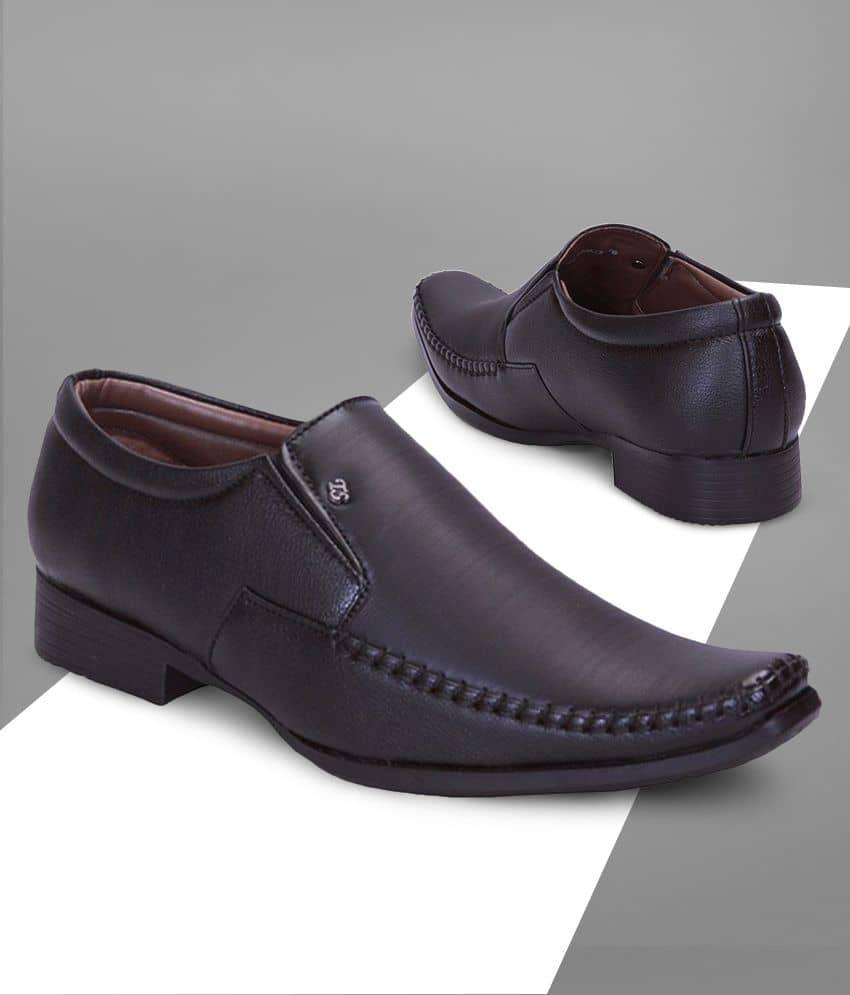 Aadi Black Formal Shoes - Formal Shoes | Buy online on ZillyBuy