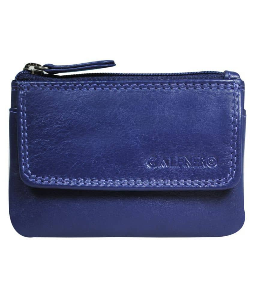Calfnero Genuine Leather Key Case/Coin Wallet