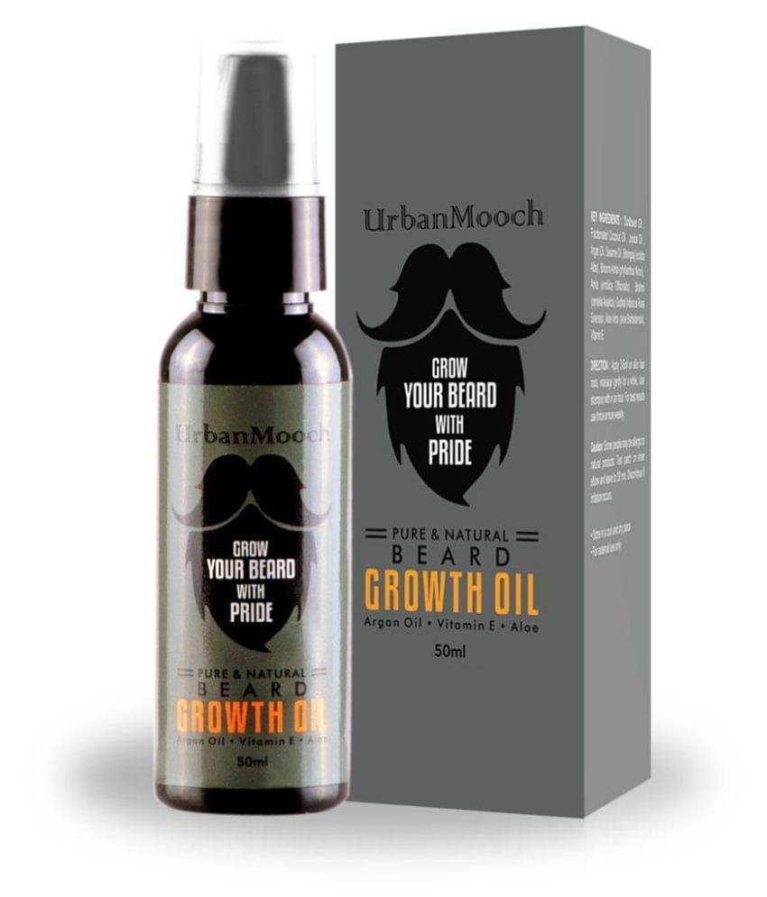 UrbanMooch Faster Beard Oil For Growth 50 ml Each- Pack of 2 UrbanMooch Faster Beard Oil For Growth 50 ml Each- Pack of 2