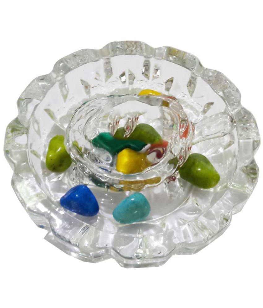 jsk collection White Crystal Imitation Antiques - Pack of 1 jsk collection White Crystal Imitation Antiques - Pack of 1