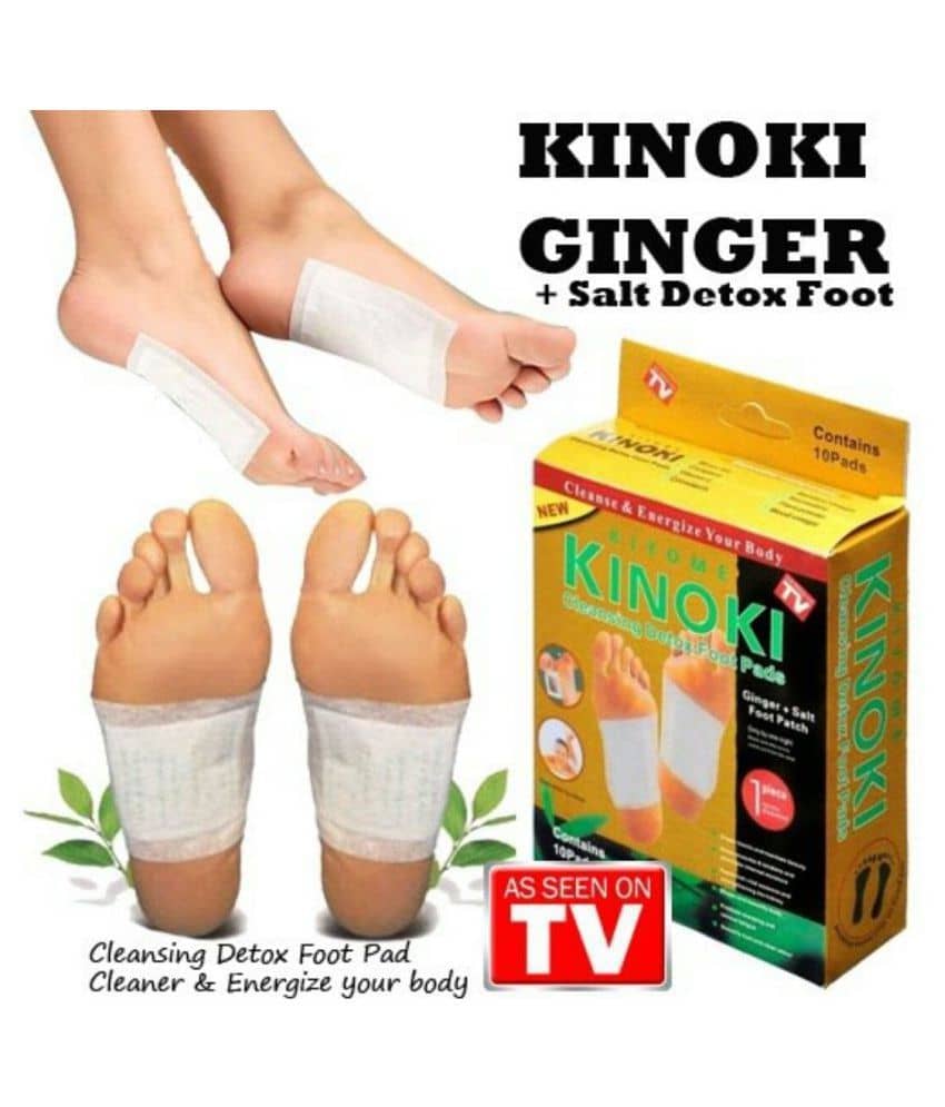 SBT 10 Pads (1 Box) Gold Kinoki Cleansing Detox Foot Protectors Free Size
