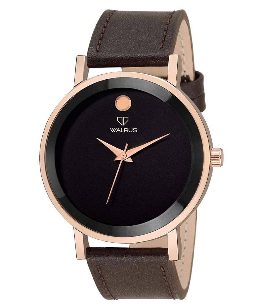     			Walrus Lo-Moon-020905WAS PU Analog Men's Watch