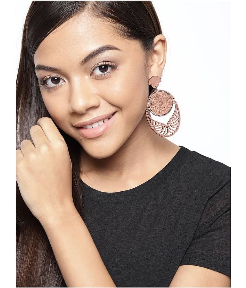 Prita's Dangler Wooden Earrings For Girls and Women - Earrings | Buy online on ZillyBuy