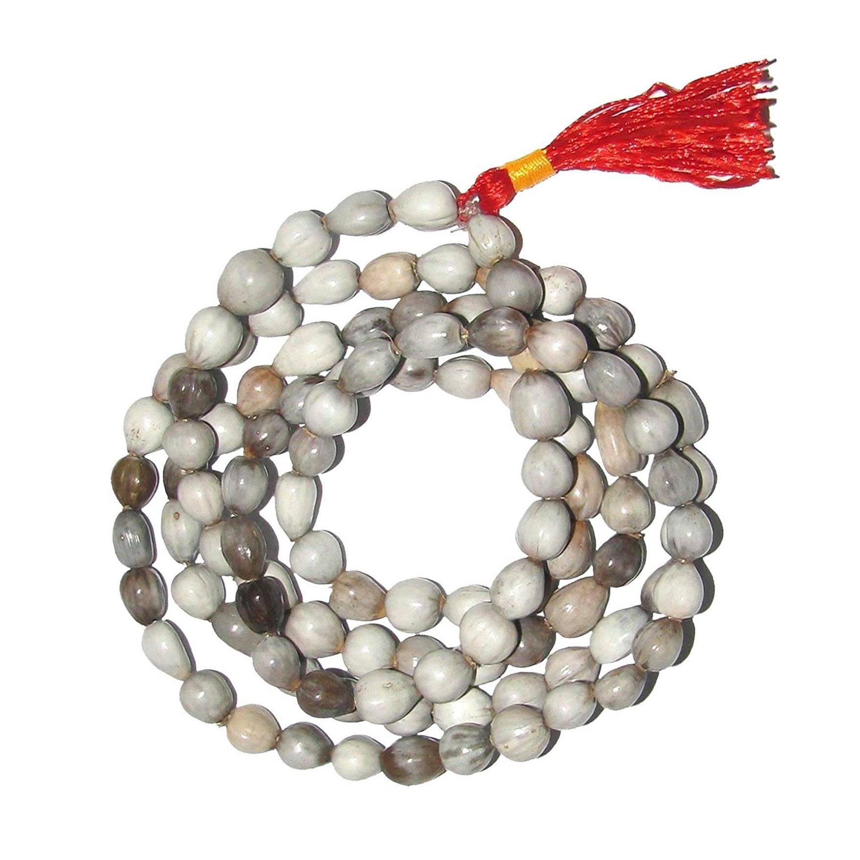     			Natural Vaijanti Mala 108 +1 Beads Mankas 100% Original Vajyanti Mantra Japa Peace and Tranquility Guaranteed 100% Original Stone