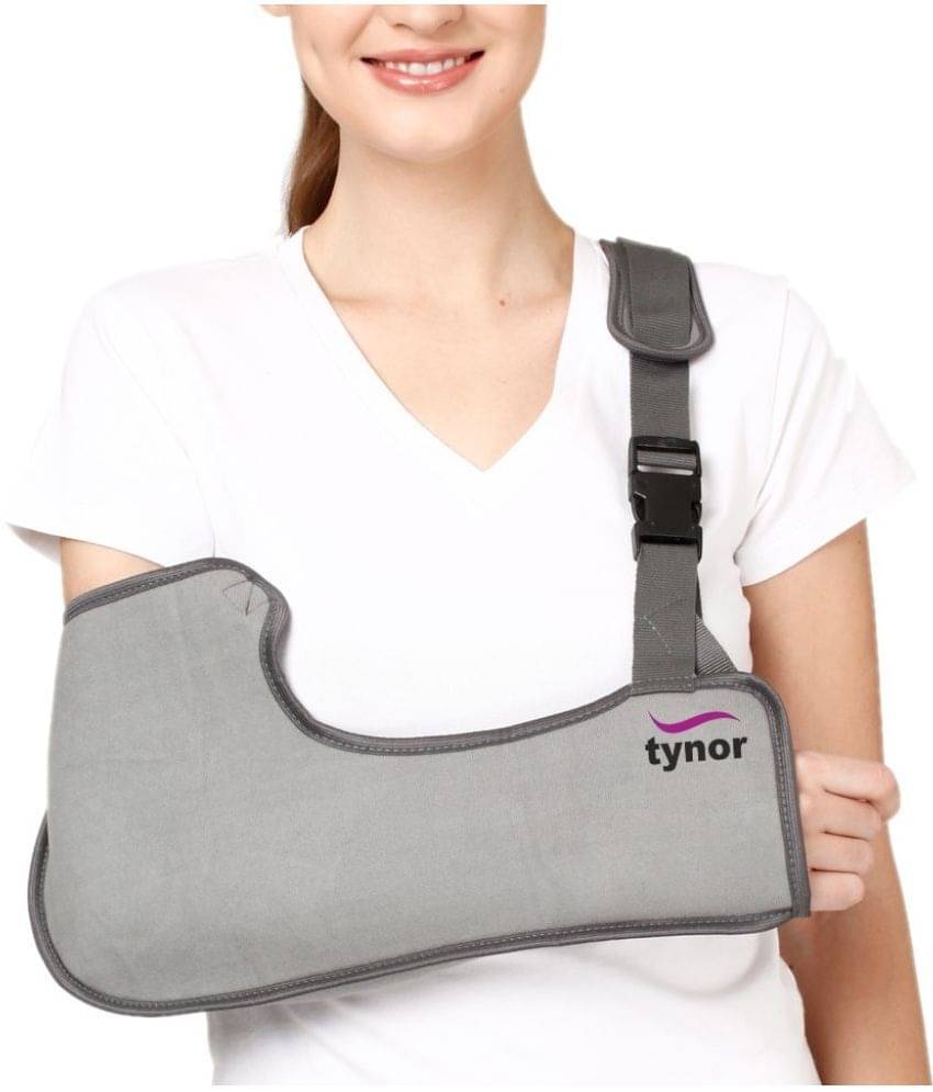     			Tynor Pouch Arm Sling Tropical, Grey, XXL, 1 Unit Shoulder Supports XXL