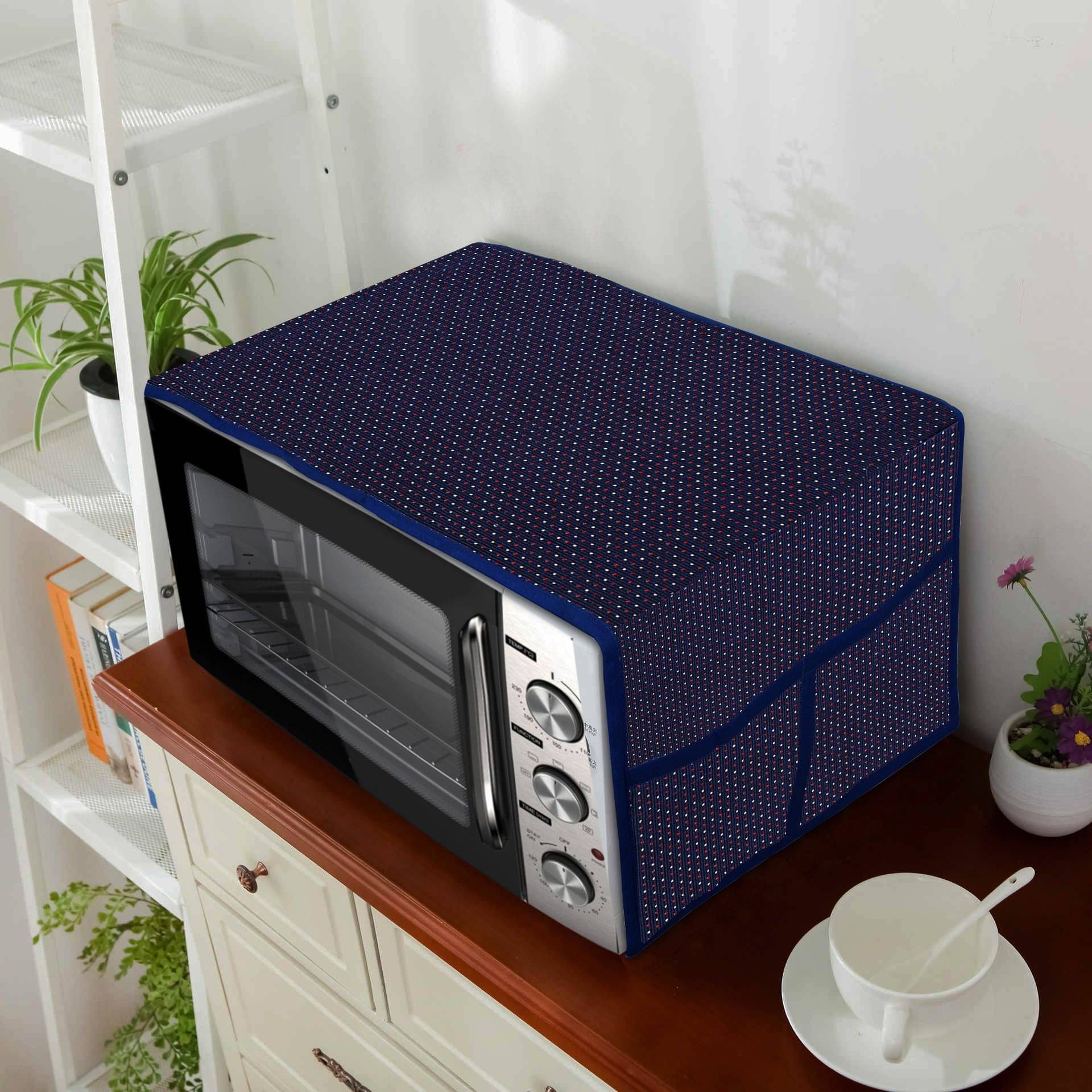 E-Retailer Single Polyester Purple Microwave Oven Cover - E-Retailer Single Polyester Purple Microwave Oven Cover -
