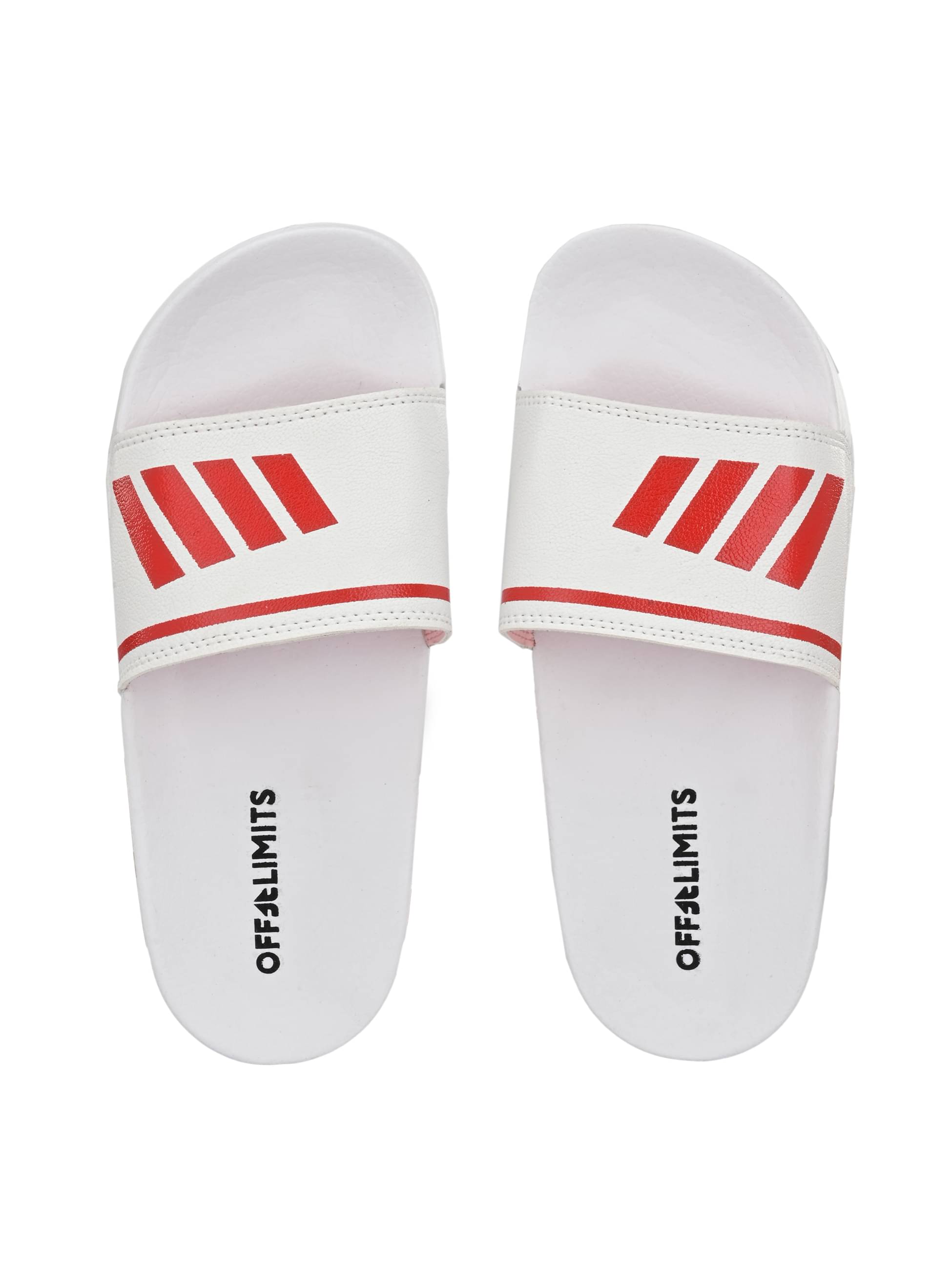     			OFF LIMITS White Slides