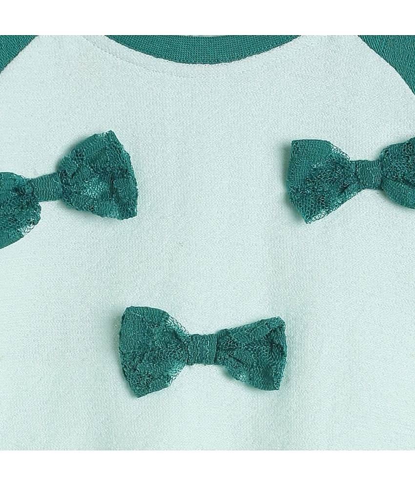 MINI KLUB Green Sweatshirt For Baby Girl