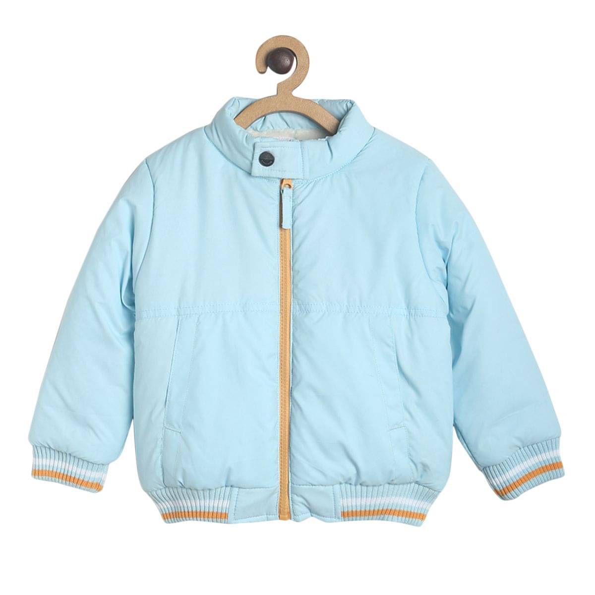    			MINI KLUB Light Blue Jacket For Baby Boy